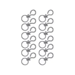 Pack 12 émerillons Inox