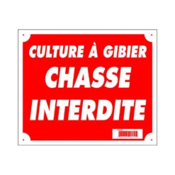 Panneau Culture à  Gibier